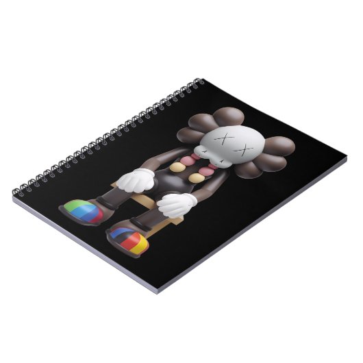 KAWS at Rest Printed Carnet - Unique Artistique (Côté gauche)