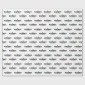 Kay Bee Toys  Logo Pattern Wrapping Paper Cadeaupapier (Vlak)