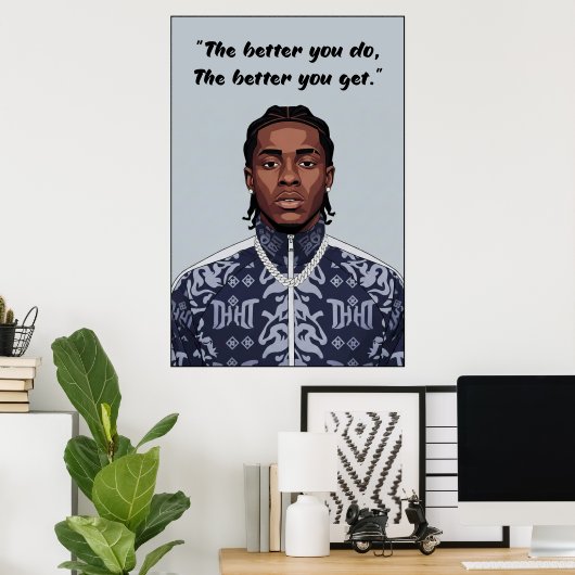 Kay Flock Poster (Bureau à domicile)