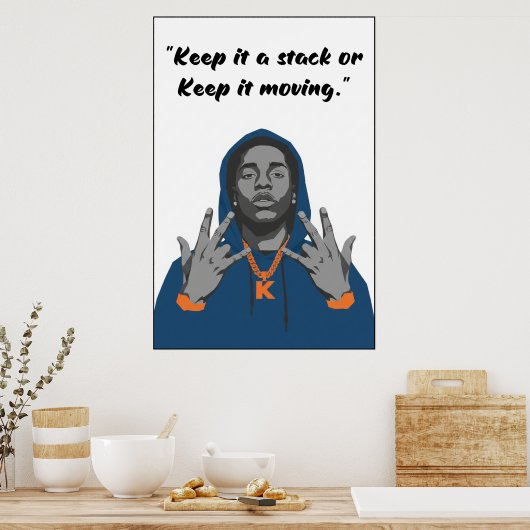 Kay Flock Poster (Cuisine)