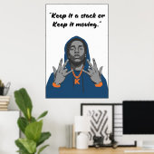 Kay Flock Poster (Thuiskantoor)