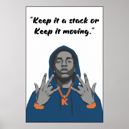 Kay Flock Poster (Voorkant)