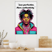 Kay Flock Poster – Less Perfection (Cuisine)