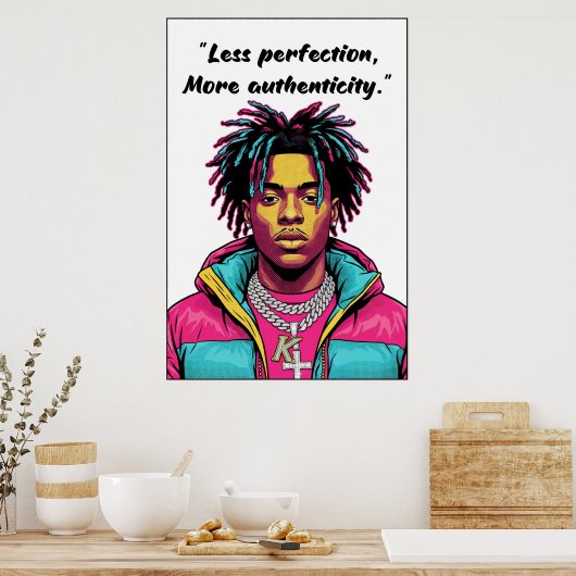 Kay Flock Poster – Less Perfection (Cuisine)