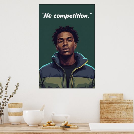 Kay Flock Poster – No Competition (Cuisine)