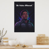 Kay Flock Poster – No Fakes Allowed (Keuken)