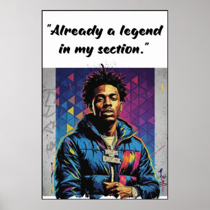 Kay Flock Poster – Reeds een Legende in Mijn Buurt