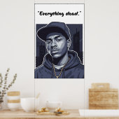 Kay Flock Poster – Street Motivation (Cuisine)