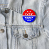 Kay Ivey Gouverneur Alabama 2018 Ronde Button 5,7 Cm (In situ)