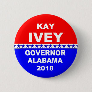 Kay Ivey Gouverneur Alabama 2018 Ronde Button 5,7 Cm