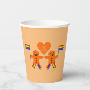 Kay Mannen kerstontbijtkoek Papieren Bekers