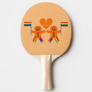 Kay Mannen kerstontbijtkoek Tafeltennisbatje