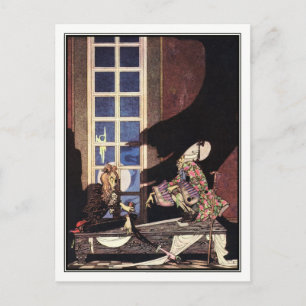 Kay Nielsen - in poeder en crinoline Briefkaart