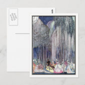 Kay Nielsen - in poeder en crinoline Briefkaart (Voorkant / Achterkant)