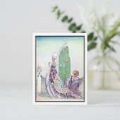 Kay Nielsen - in poeder en crinoline Briefkaart (Staand voorkant)