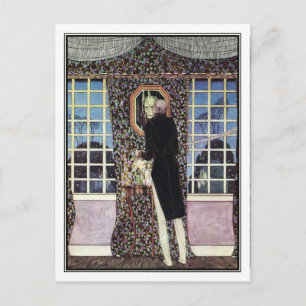 Kay Nielsen - in poeder en crinoline Briefkaart