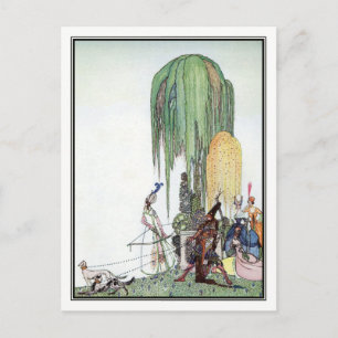 Kay Nielsen - in poeder en crinoline Briefkaart