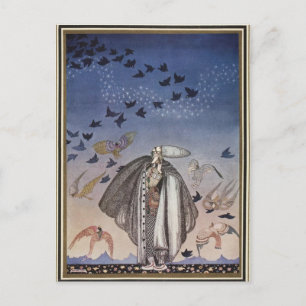 Kay Nielsen - Ten oosten van het Sun-Briefkaart Briefkaart