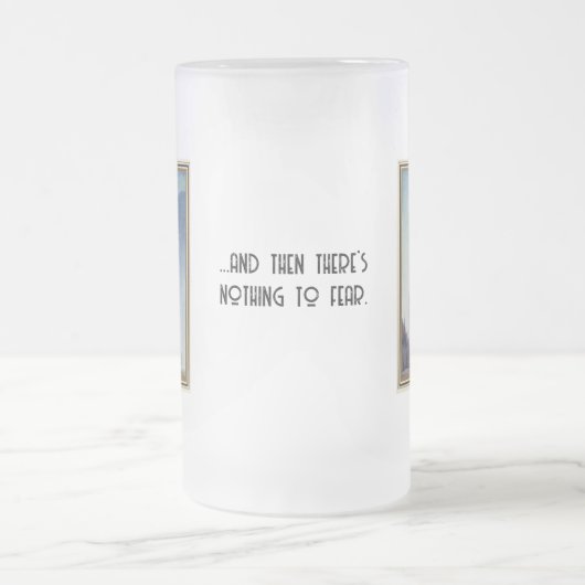 Kay Nielsen Vrouw Rijden Polar Beer Matglas Bierpul (Center)