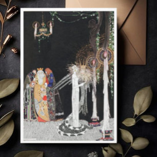Kay Nielsen Zij zag hem voor het eerst Kaart