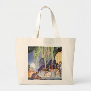 Kay Nielsen's Assepoester bij de Ball Grote Tote Bag