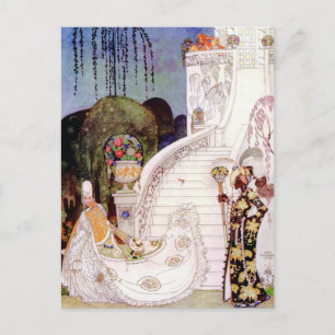 Kay Nielsen's Assepoester Fairy Tale Briefkaart