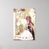 Kay Nielsen's Bluebeard Canvas Afdruk (Voorkant)