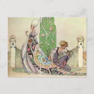 Kay Nielsen's De prinses en de tuinman Briefkaart