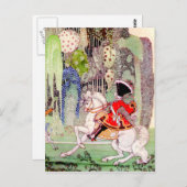 Kay Nielsen's feilloze prins Charming Briefkaart (Voorkant / Achterkant)