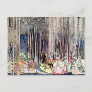 Kay Nielsen's Twaalf dansprinsessen Briefkaart
