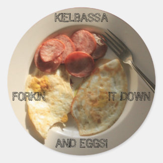 KAY PASA, KIELBASSA? RONDE STICKER