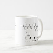 Kaya peptide nom mug (Devant droit)