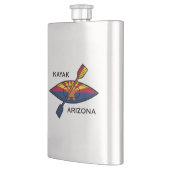 Kayak Arizona Flag Flacon (Links)