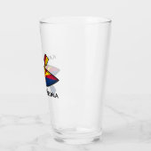 Kayak Arizona Flag Glas (Links)