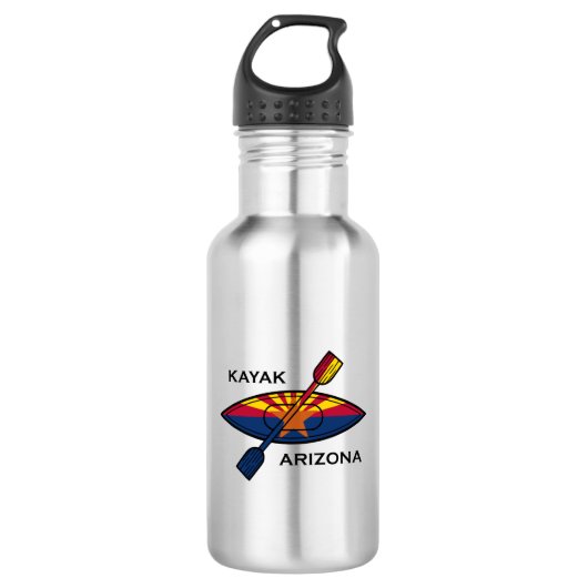 Kayak Arizona Flag Waterfles (Voorkant)