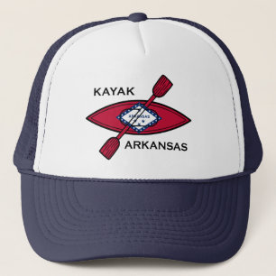 Kayak Arkansas Flag Trucker Pet