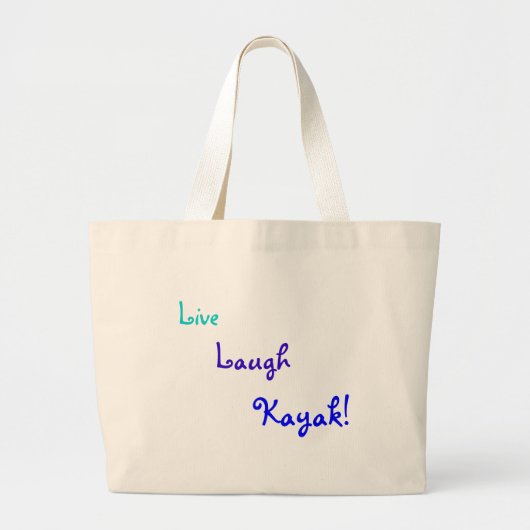 Kayak Bag Grote Tote Bag (Voorkant)