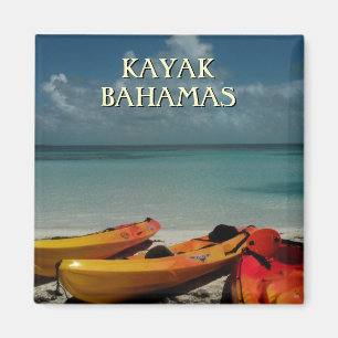 Kayak Bahamas Travel Magnet Magneet