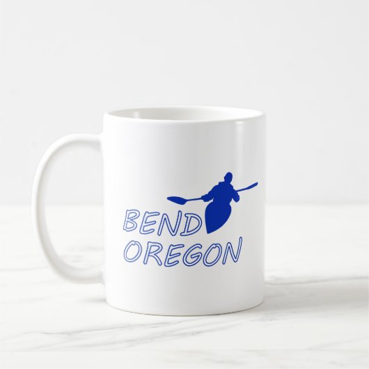 Kayak Bend Oregon Coffee Mug (Gauche)