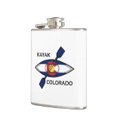 Kayak Colorado Flag Heupfles (Links)