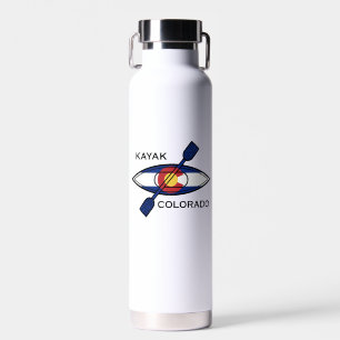 Kayak Colorado Flag Waterfles
