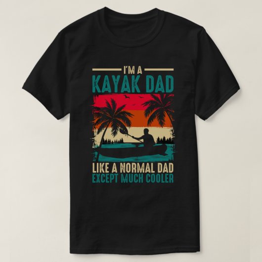 Kayak Dad T-shirt (Design voorkant)