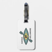 Kayak Delaware Bagagelabel (Achterkant verticaal)