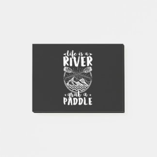 Kayak Driver Life is een rivier Post-it® Notes