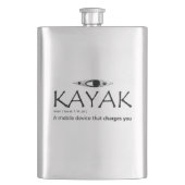 Kayak, een mobiel apparaat dat je oplaadt flacon (Voorkant)