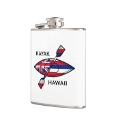 Kayak Hawaii Flag Heupfles (Links)