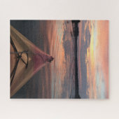 Kayak in the Sunset Puzzle Legpuzzel (Horizontaal)