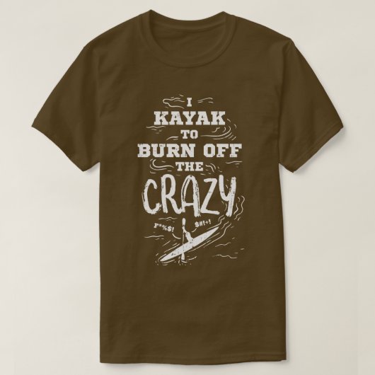 Kayak Kayaking T-shirt (Design voorkant)