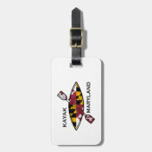 Kayak Maryland Bagagelabel (Voorkant verticaal)