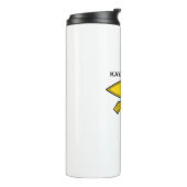 Kayak New Mexico Flag Thermosbeker (Gedraaid links)